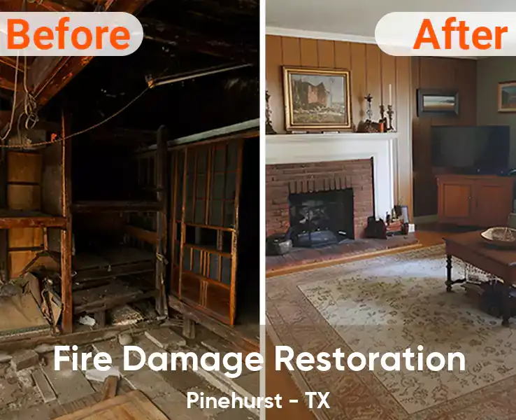  Fire Damage Restoration Pinehurst - TX