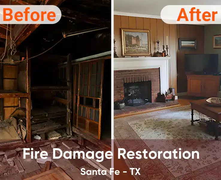  Fire Damage Restoration Santa Fe - TX