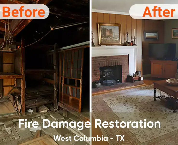 Fire Damage Restoration West Columbia - TX