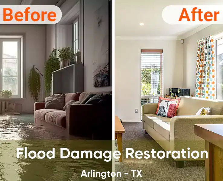  Flood Damage Restoration Arlington - TX