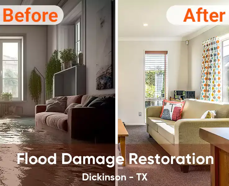  Flood Damage Restoration Dickinson - TX