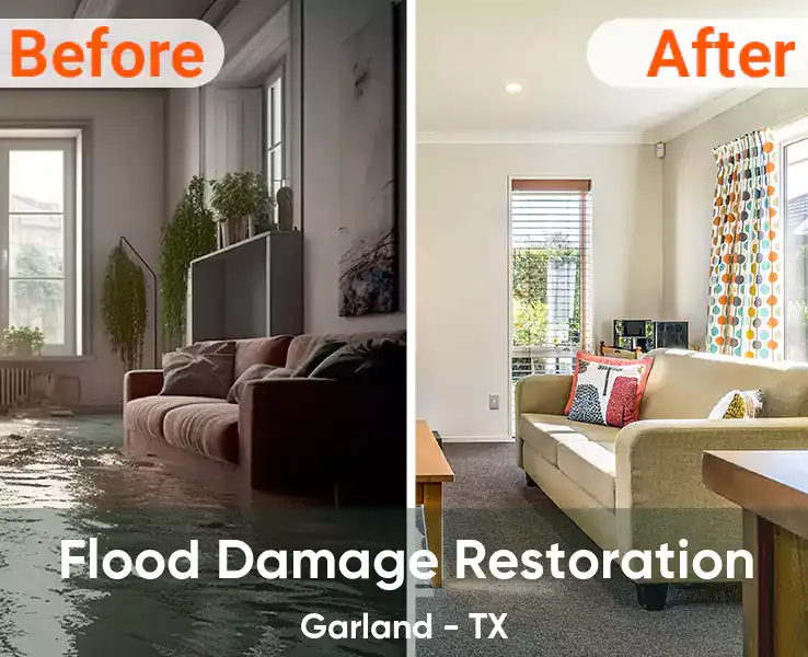  Flood Damage Restoration Garland - TX