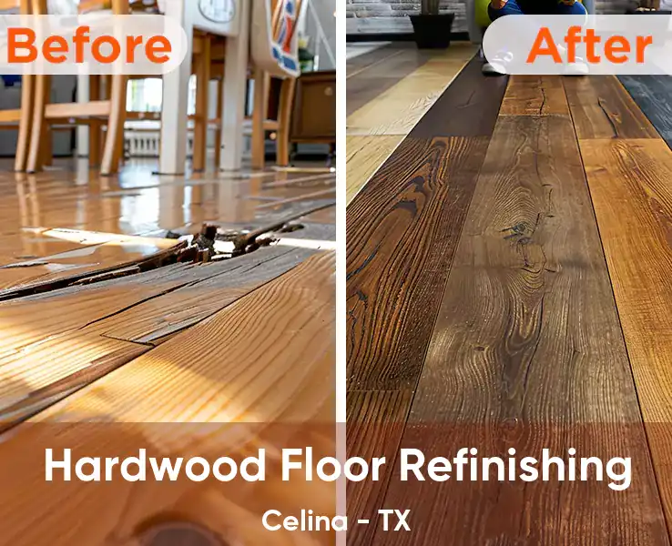  Hardwood Floor Refinishing Celina - TX