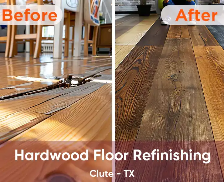  Hardwood Floor Refinishing Clute - TX