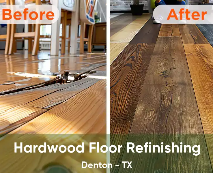  Hardwood Floor Refinishing Denton - TX