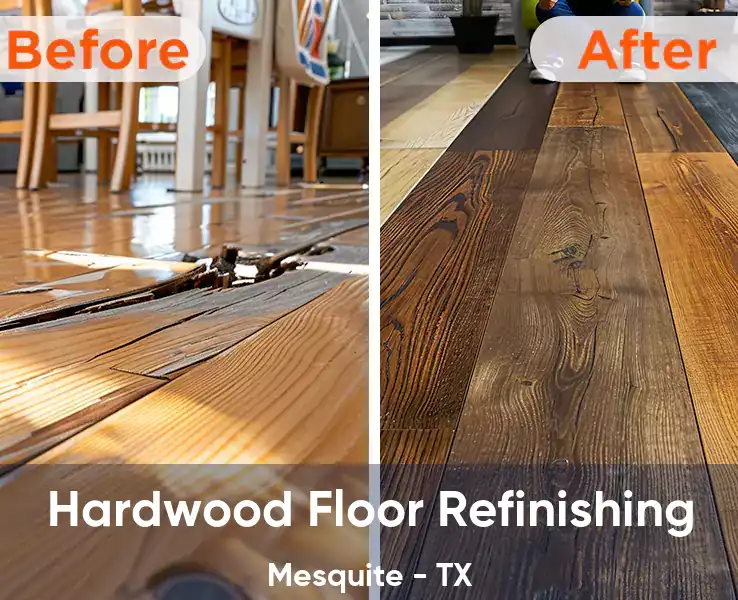  Hardwood Floor Refinishing Mesquite - TX