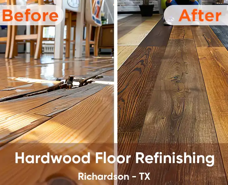  Hardwood Floor Refinishing Richardson - TX