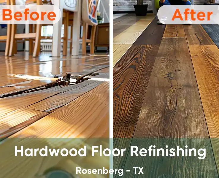  Hardwood Floor Refinishing Rosenberg - TX