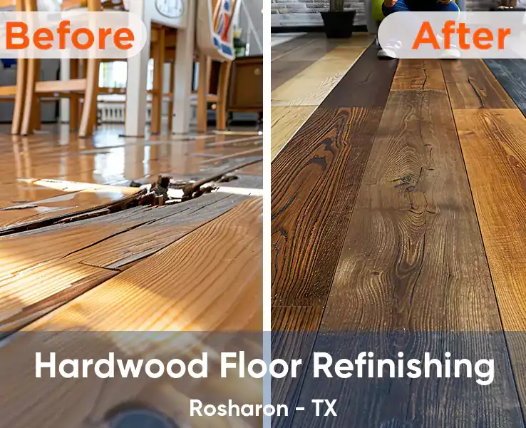  Hardwood Floor Refinishing Rosharon - TX