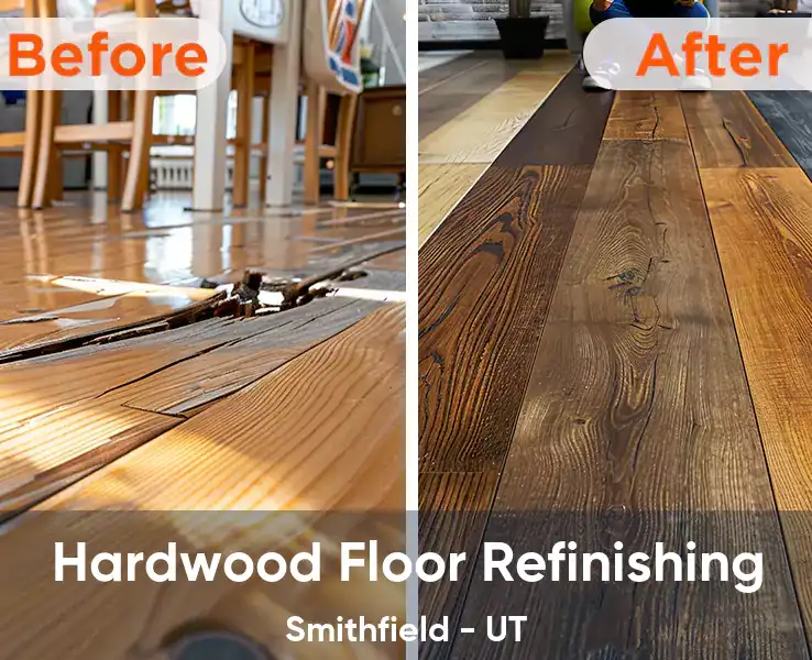  Hardwood Floor Refinishing Smithfield - UT