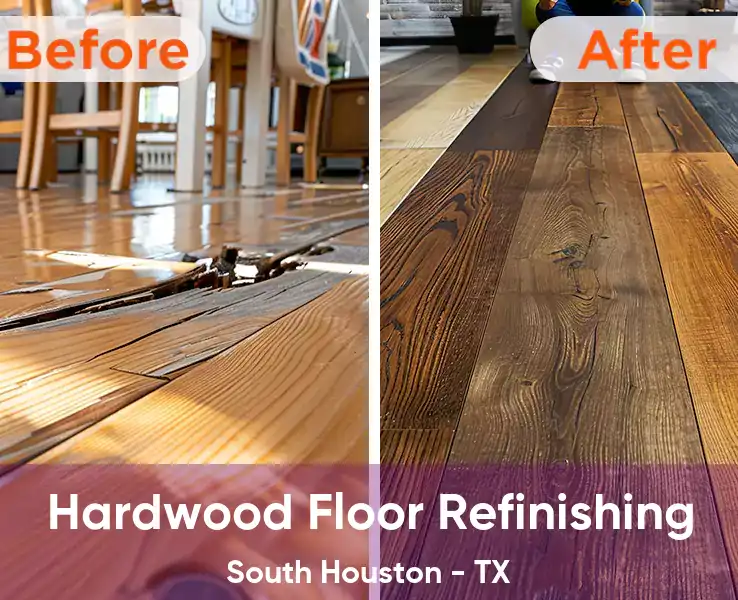  Hardwood Floor Refinishing South Houston - TX