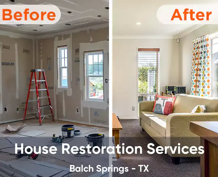  House Restoration Services Balch Springs - TX