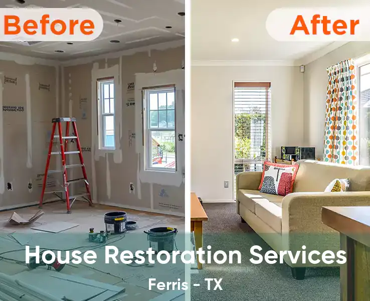  House Restoration Services Ferris - TX