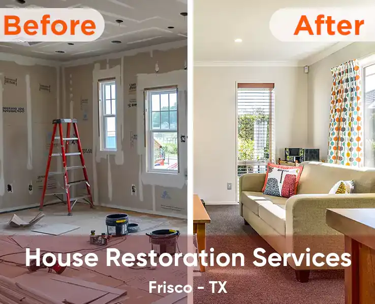  House Restoration Services Frisco - TX