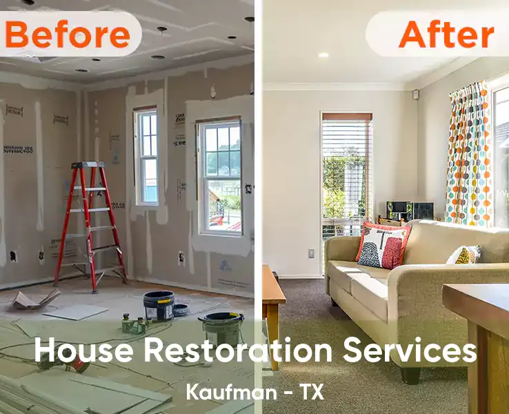  House Restoration Services Kaufman - TX