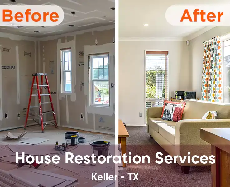 House Restoration Services Keller - TX