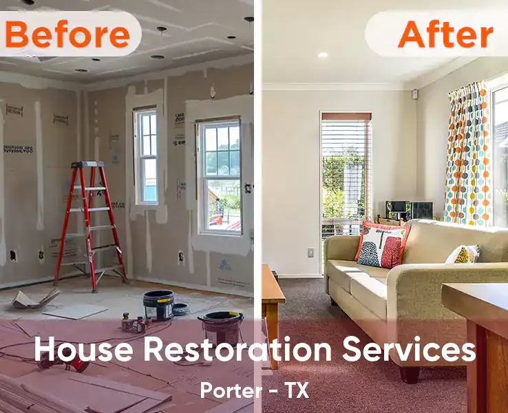  House Restoration Services Porter - TX