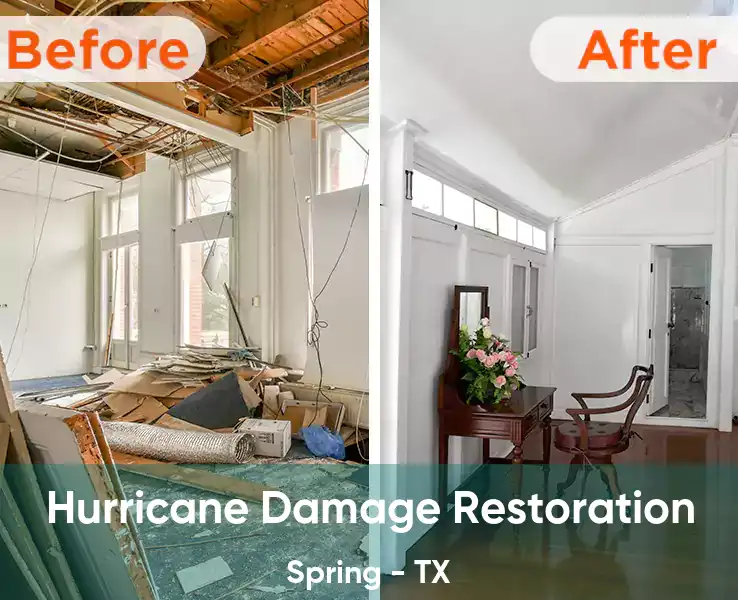  Hurricane Damage Restoration Spring - TX