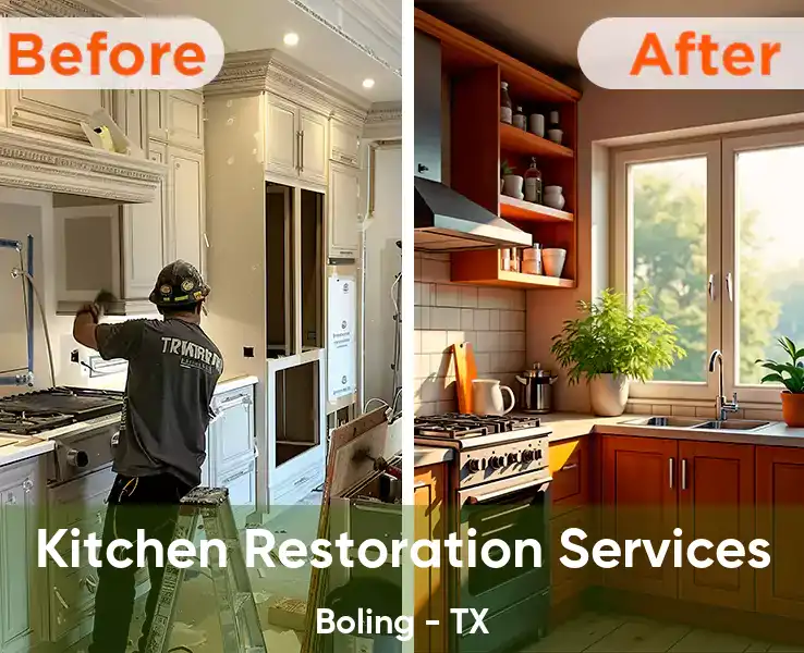  Kitchen Restoration Services Boling - TX