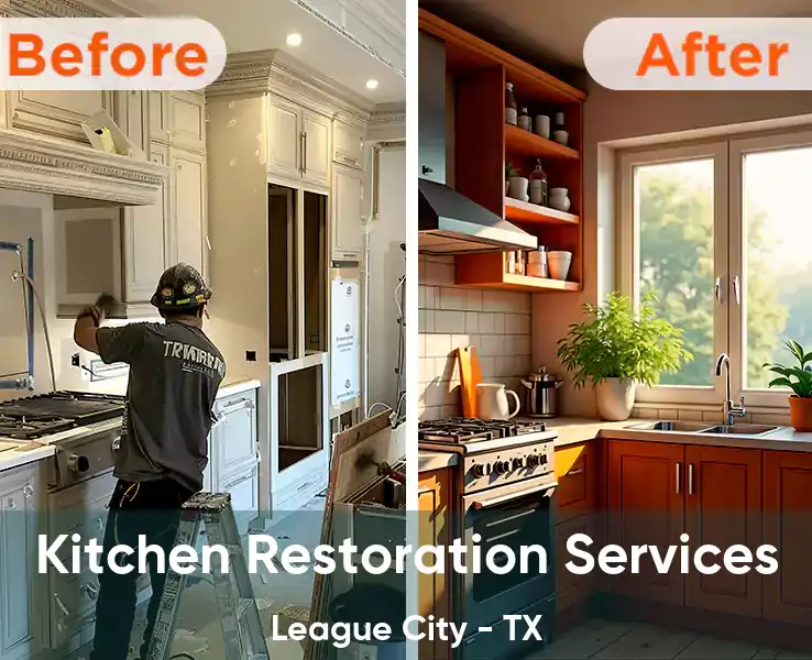  Kitchen Restoration Services League City - TX