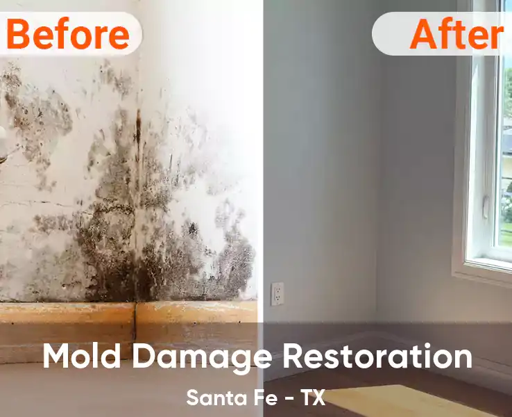  Mold Damage Restoration Santa Fe - TX
