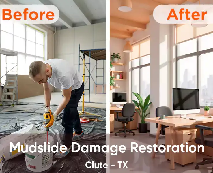  Mudslide Damage Restoration Clute - TX