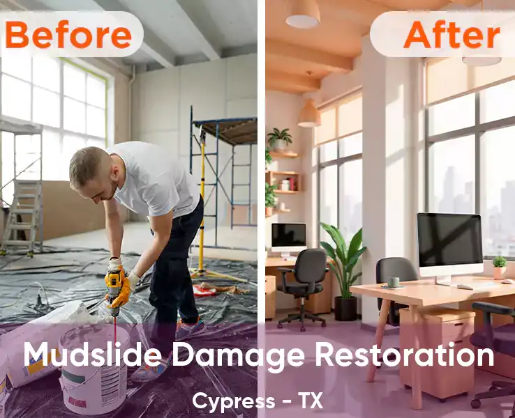  Mudslide Damage Restoration Cypress - TX