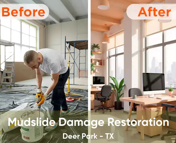  Mudslide Damage Restoration Deer Park - TX