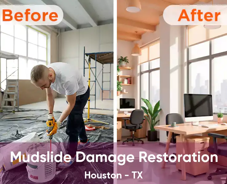  Mudslide Damage Restoration Houston - TX
