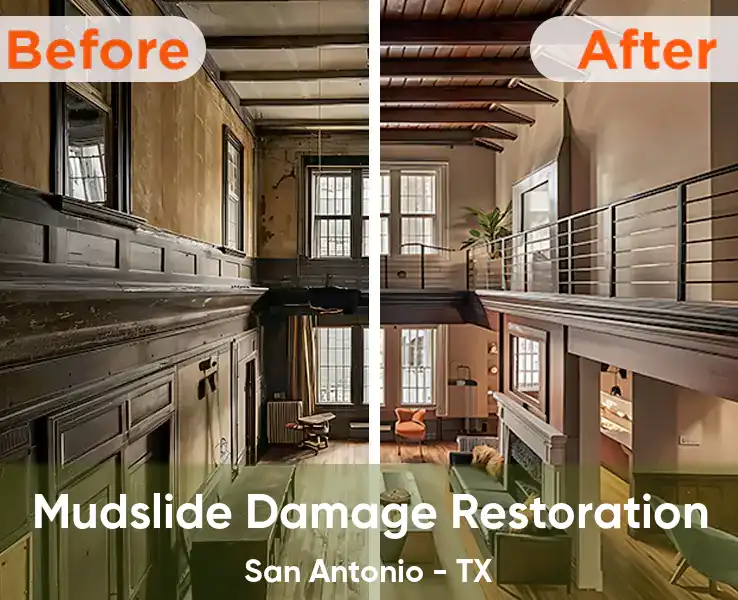  Mudslide Damage Restoration San Antonio - TX