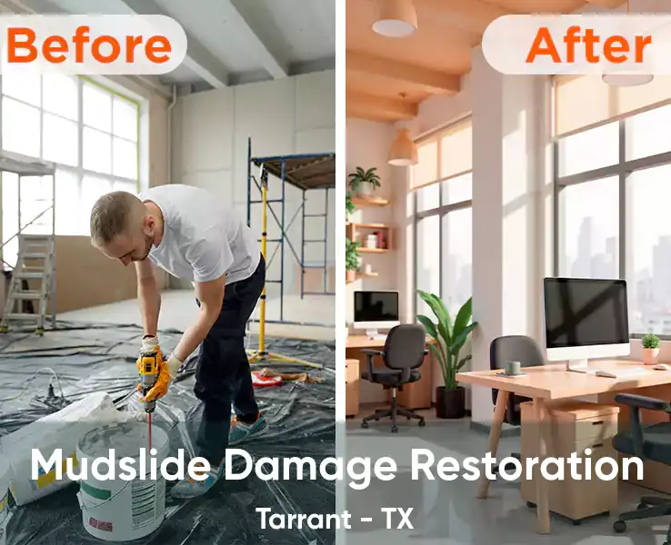  Mudslide Damage Restoration Tarrant - TX