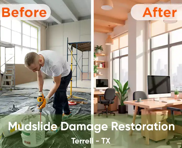  Mudslide Damage Restoration Terrell - TX