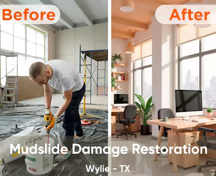 Mudslide Damage Restoration Wylie - TX