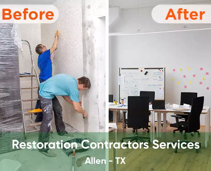  Restoration Contractors Services Allen - TX