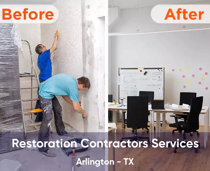  Restoration Contractors Services Arlington - TX