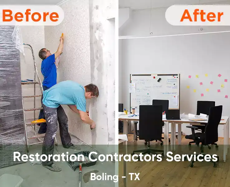  Restoration Contractors Services Boling - TX