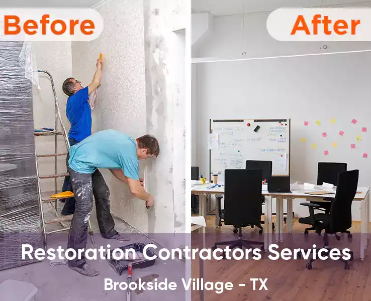  Restoration Contractors Services Brookside Village - TX