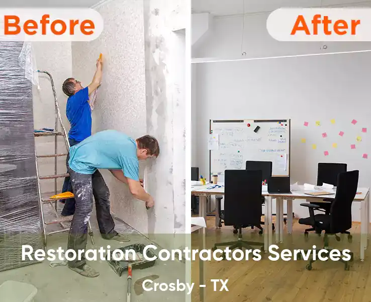  Restoration Contractors Services Crosby - TX