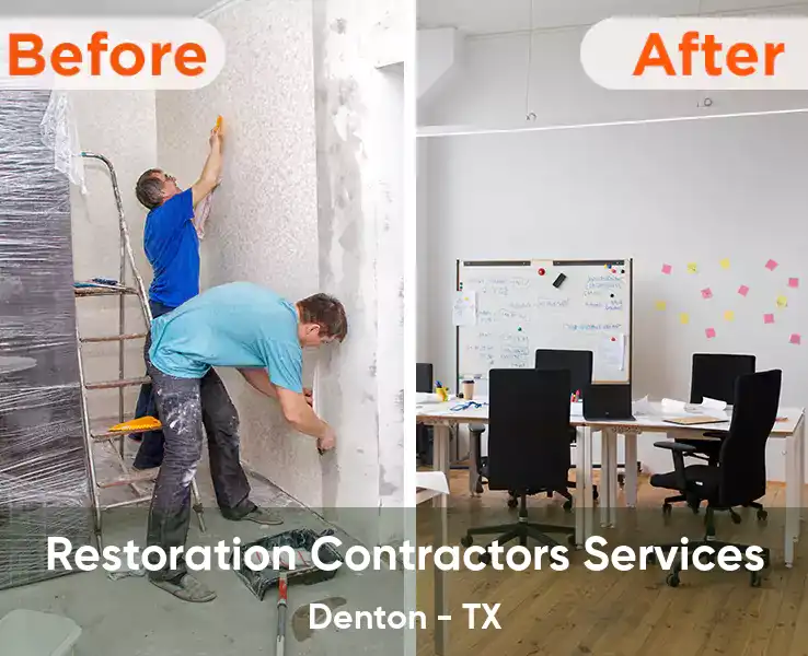  Restoration Contractors Services Denton - TX