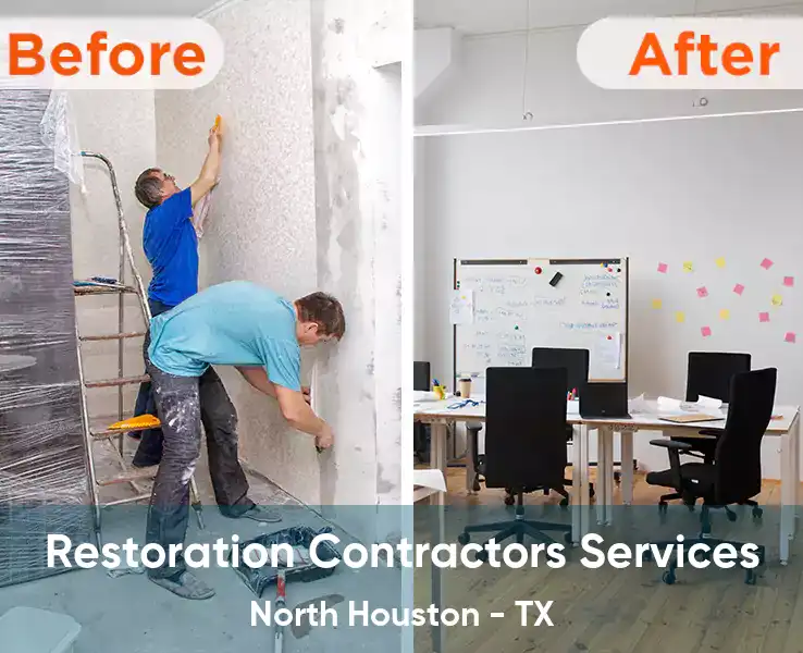  Restoration Contractors Services North Houston - TX