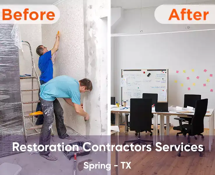  Restoration Contractors Services Spring - TX