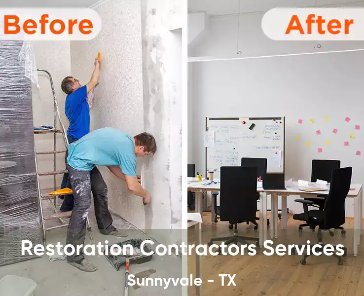  Restoration Contractors Services Sunnyvale - TX