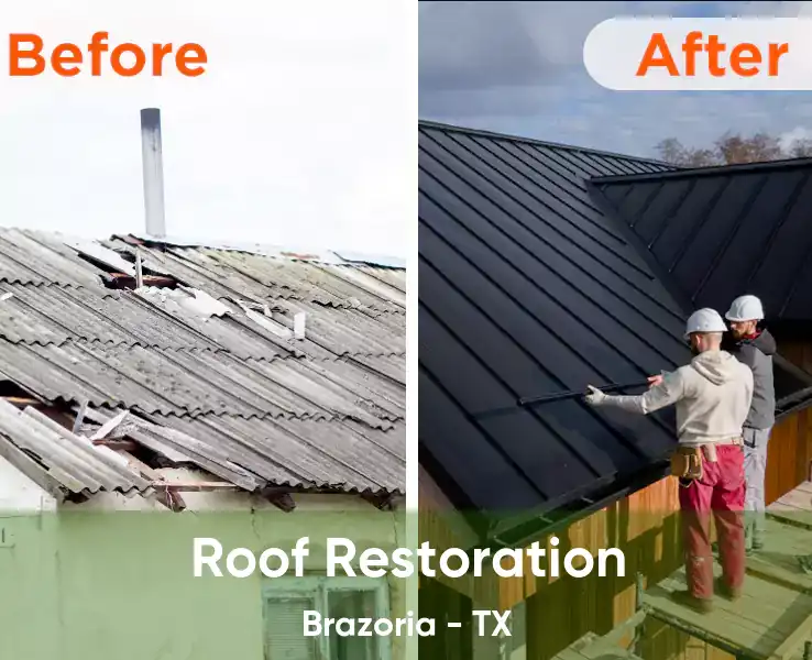  Roof Restoration Brazoria - TX