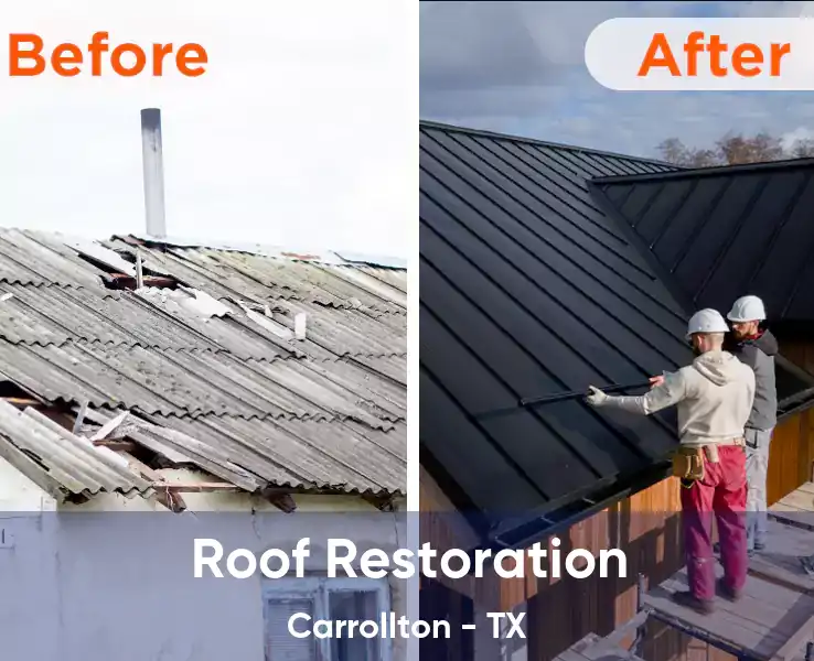  Roof Restoration Carrollton - TX