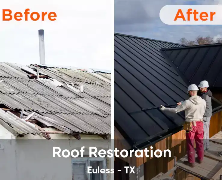  Roof Restoration Euless - TX