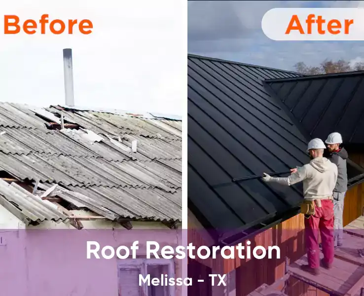  Roof Restoration Melissa - TX