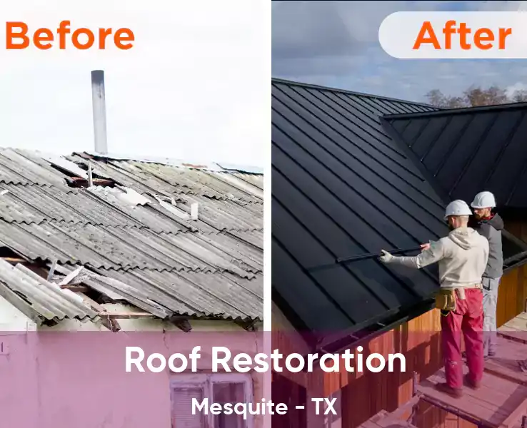  Roof Restoration Mesquite - TX