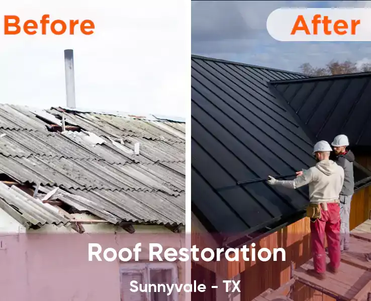  Roof Restoration Sunnyvale - TX