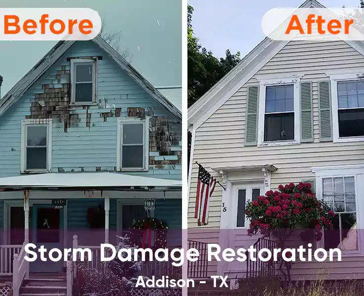 Storm Damage Restoration Addison - TX
