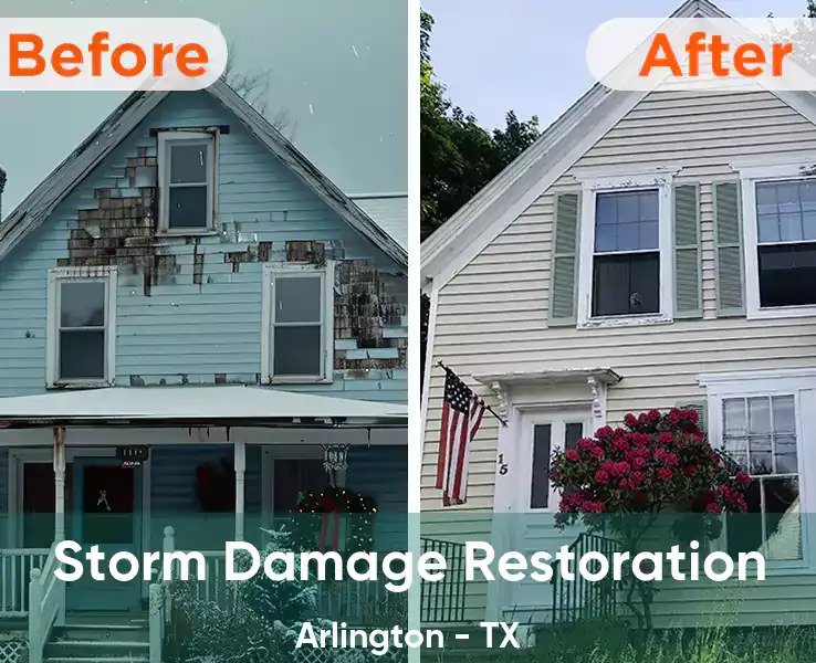  Storm Damage Restoration Arlington - TX